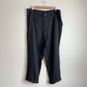 NWOT Skies are Blue Black Lyocell High Rise Pant 1X